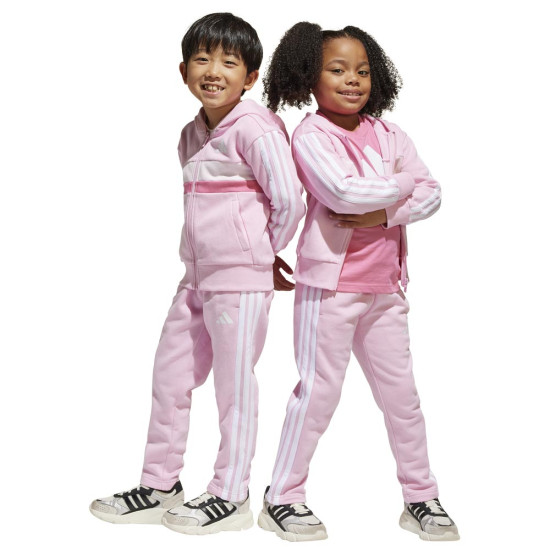 Adidas Παιδικές φόρμες σετ Essentials Tiberio 3-Stripes Fleece Tracksuit